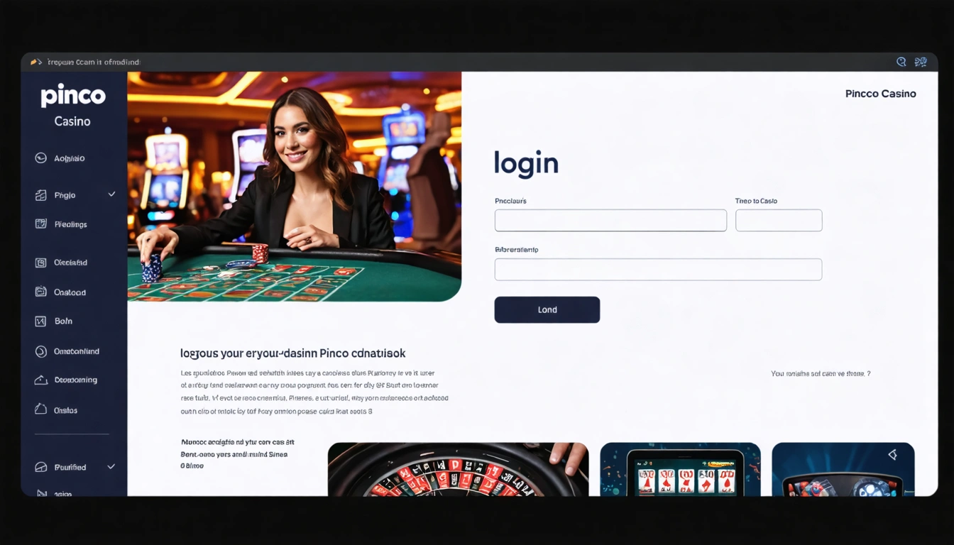 login Pinco Casino